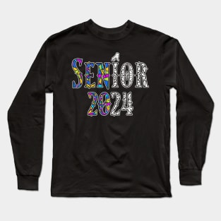 Class of 2024 Senior Gifts Funny Seniors 2024 Long Sleeve T-Shirt